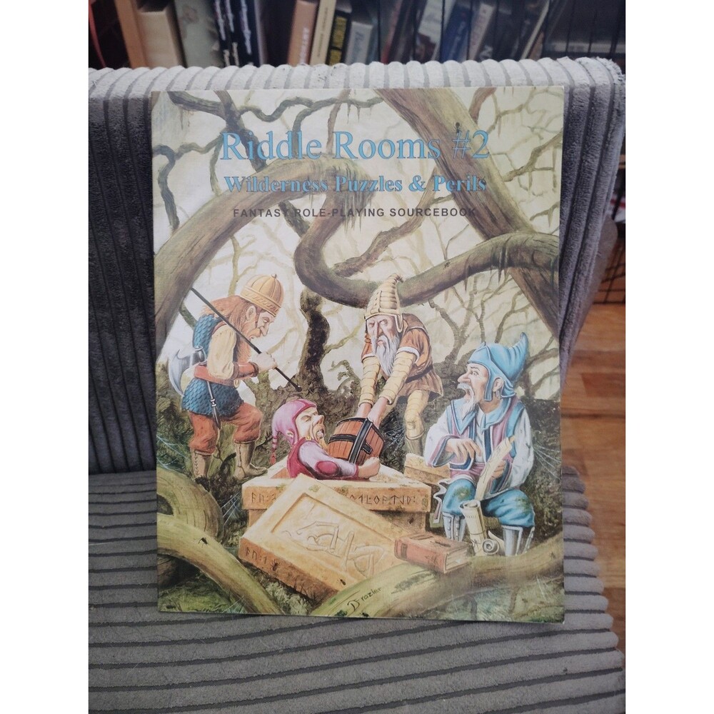 Riddle Rooms Book #2 Wilderness Puzzles & Perils